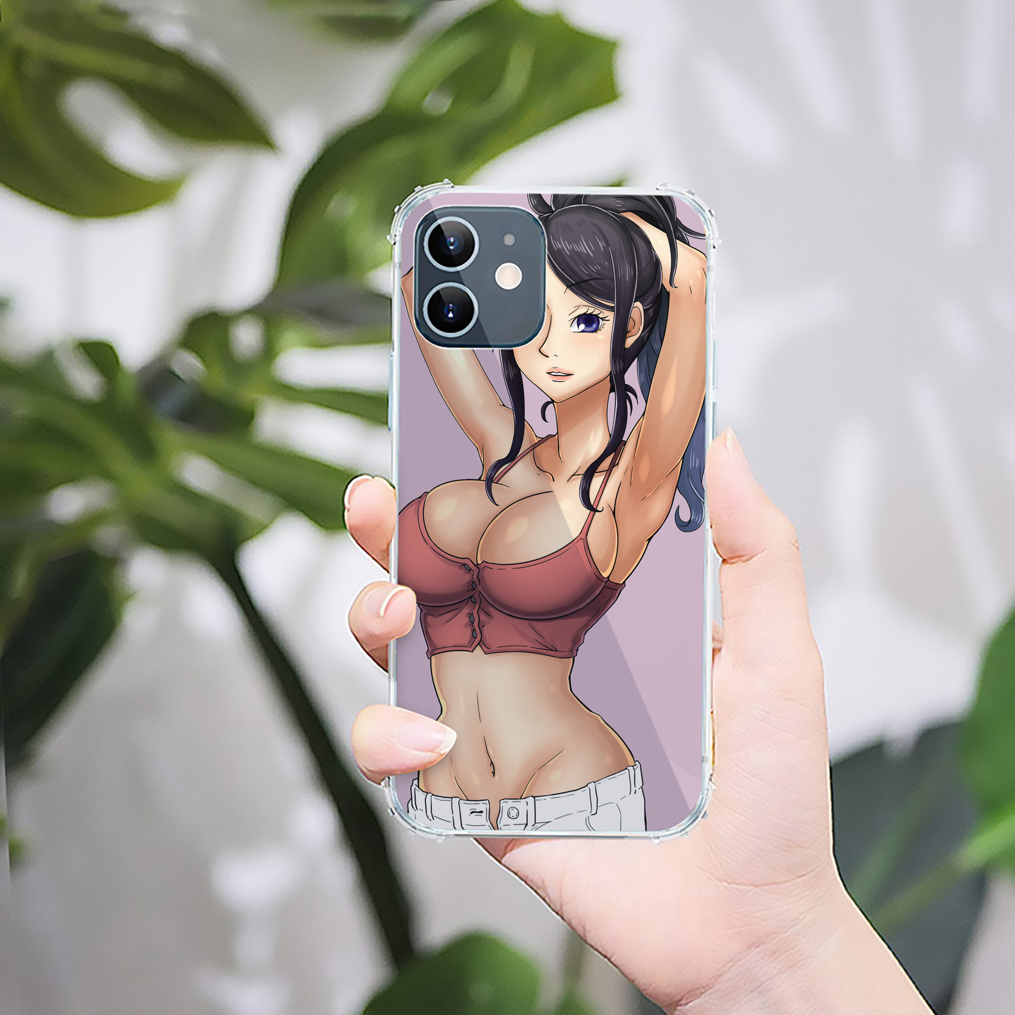 （画像用） ワンピース ONE PIECE 【iPhone 12シリーズ対応】透明スマホケース（クリアソフトケース）